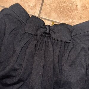 Kate Spade Black Skirt with Bow Accent
